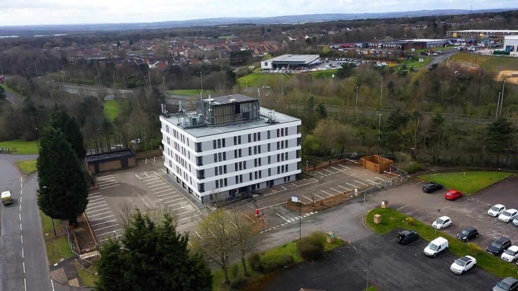 Aerial Parsons House 1